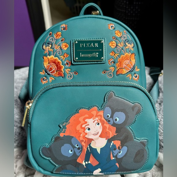 Loungefly Handbags - BoxLunch Exclusive Brave Teal Loungefly Backpack